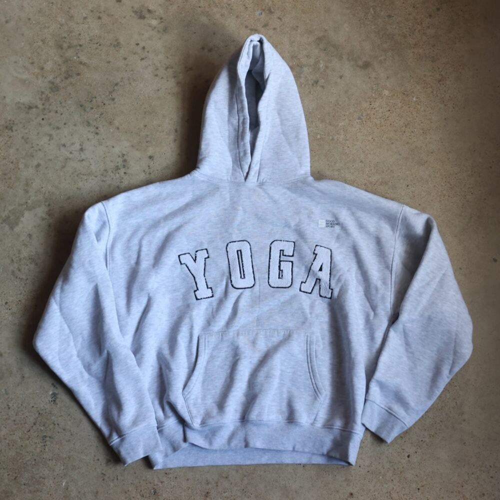 Sisters and Seekers Limited Edition YOGA Hoodie M Gray Marl Good Morning Sport